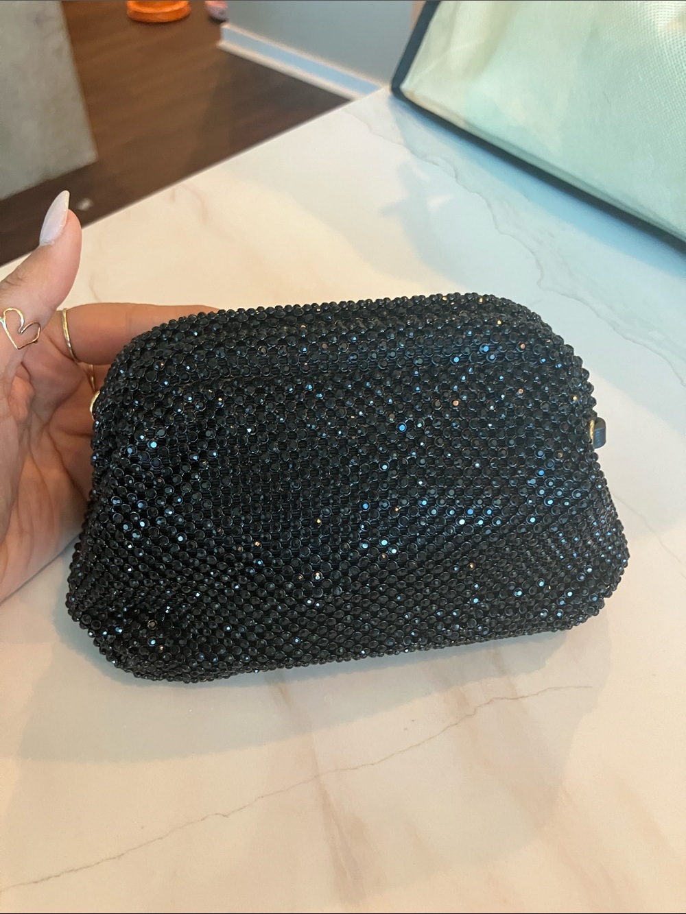 Loeffler Randall Black Doris Mini Frame Clutch - Picture 1 of 2